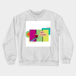 Apple - Zine Culture Crewneck Sweatshirt